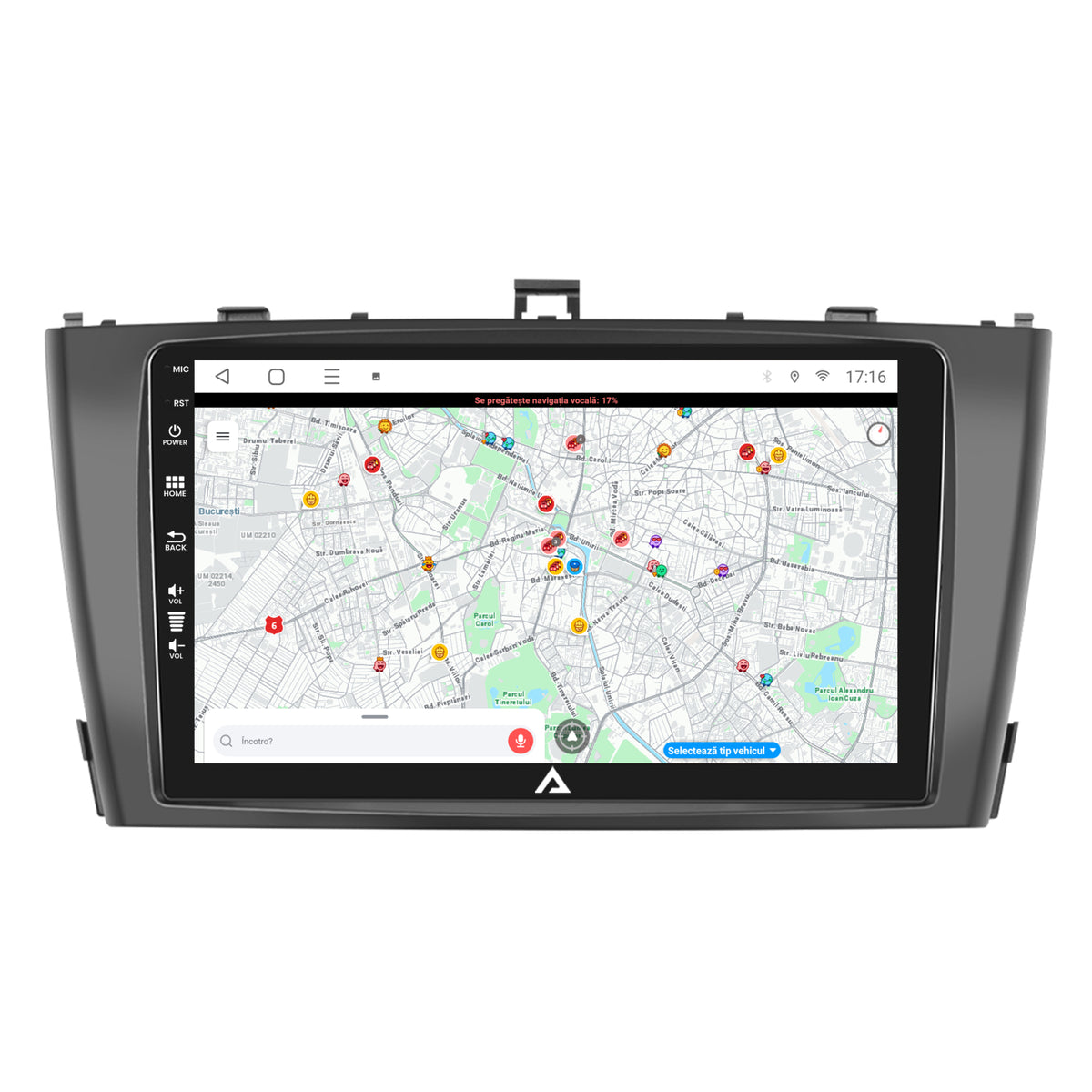 Navigatie Toyota Avensis (2009-2015), Android, A-Octacore / 4GB RAM + 64GB ROM, 9 Inch - AD-BGA9004+AD-BGRKIT093 -B