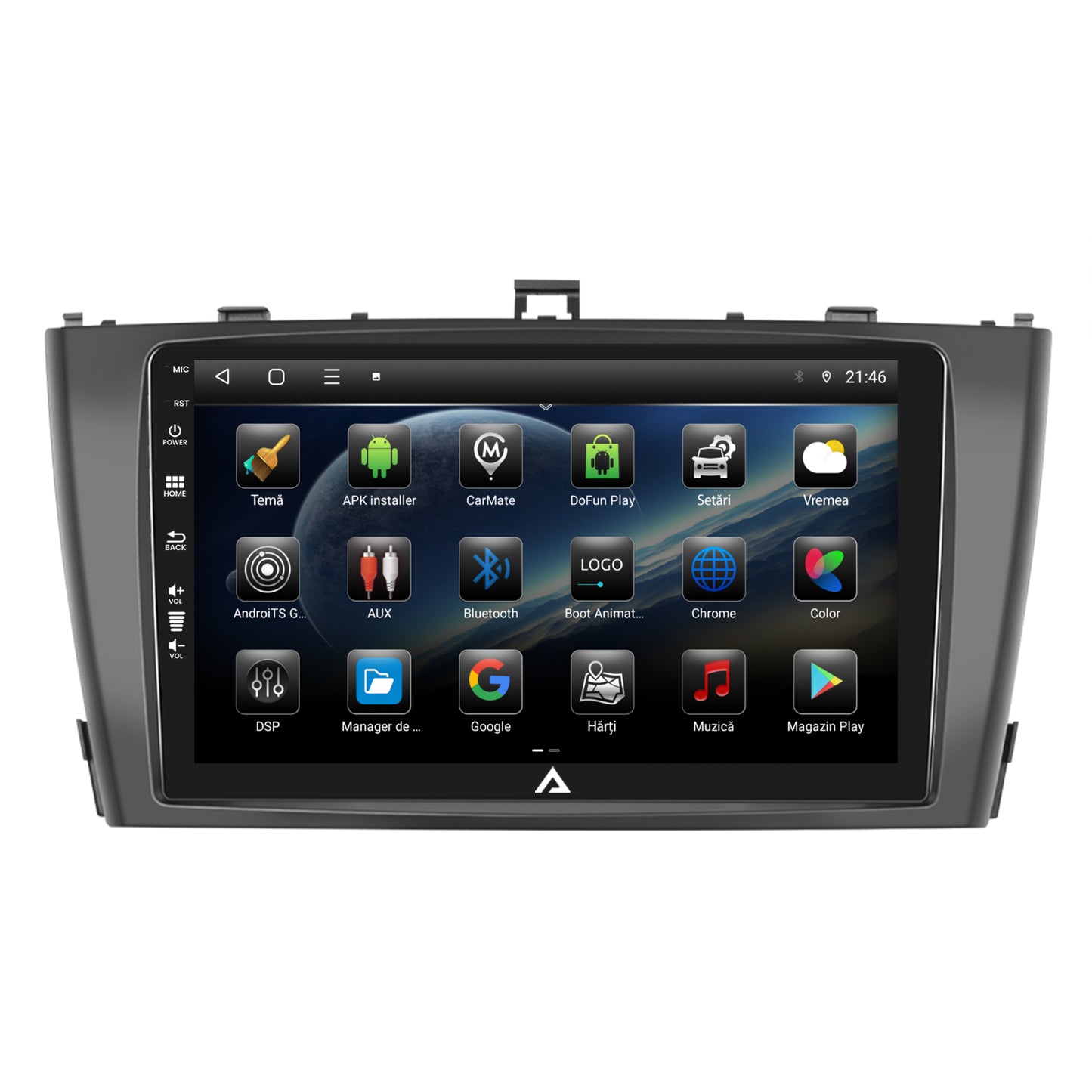 Navigatie Toyota Avensis (2009-2015), Android, E-Octacore / 2GB RAM + 32GB ROM, 9 Inch - AD-BGE9002+AD-BGRKIT093-B