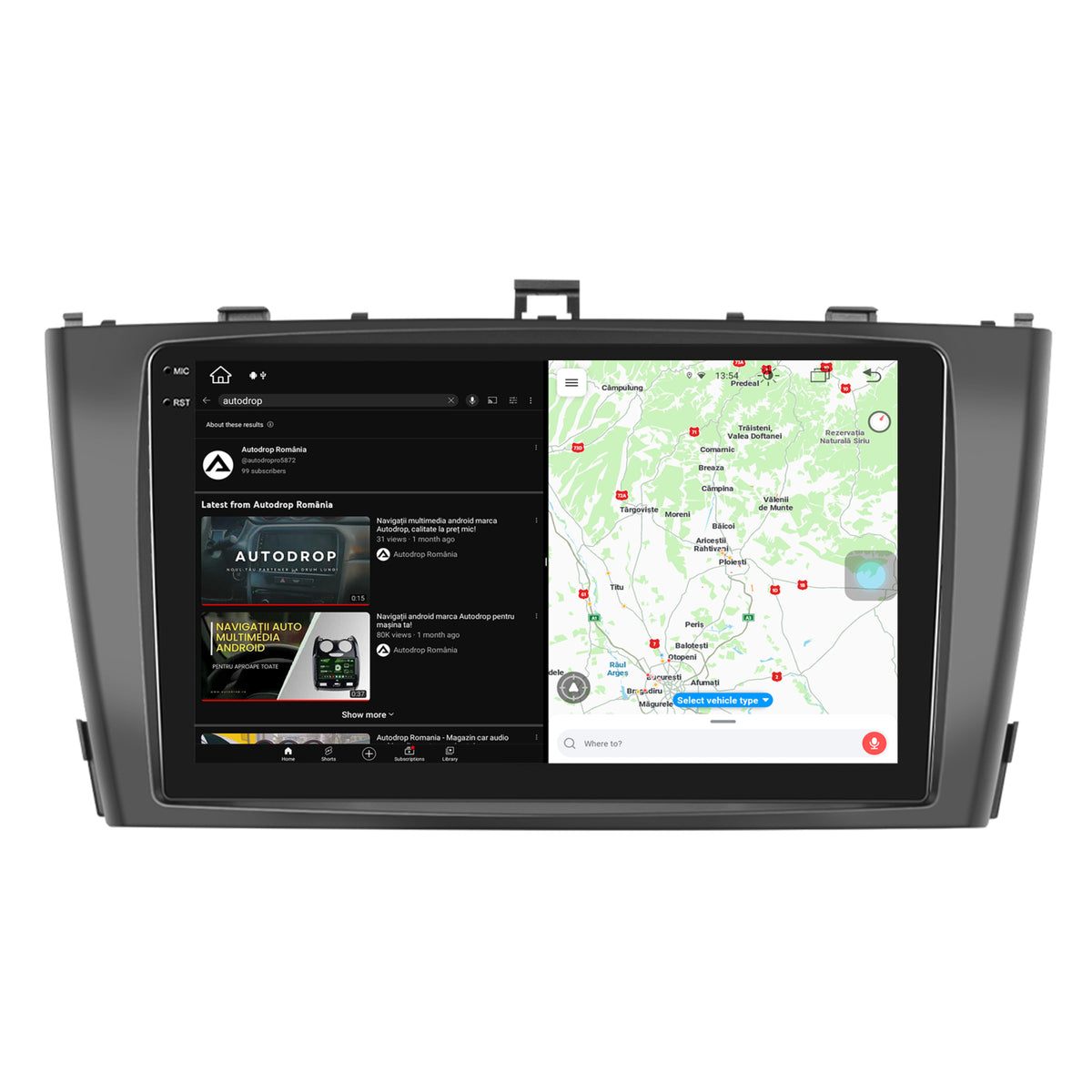 Navigatie Toyota Avensis (2009-2015), Android , V-Octacore / 4GB RAM + 64GB ROM, 9.5 Inch - AD-BGV9004+AD-BGRKIT093-B