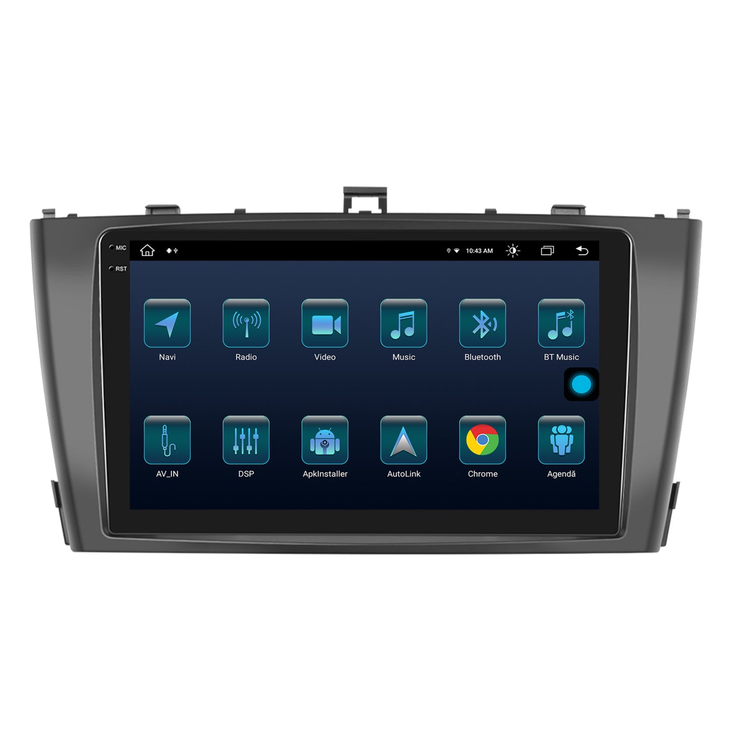 Navigatie Toyota Avensis (2009-2015), Android, X-Octacore / 8GB RAM + 256GB ROM, 9.5 Inch - AD-BGX9008+AD-BGRKIT093-B