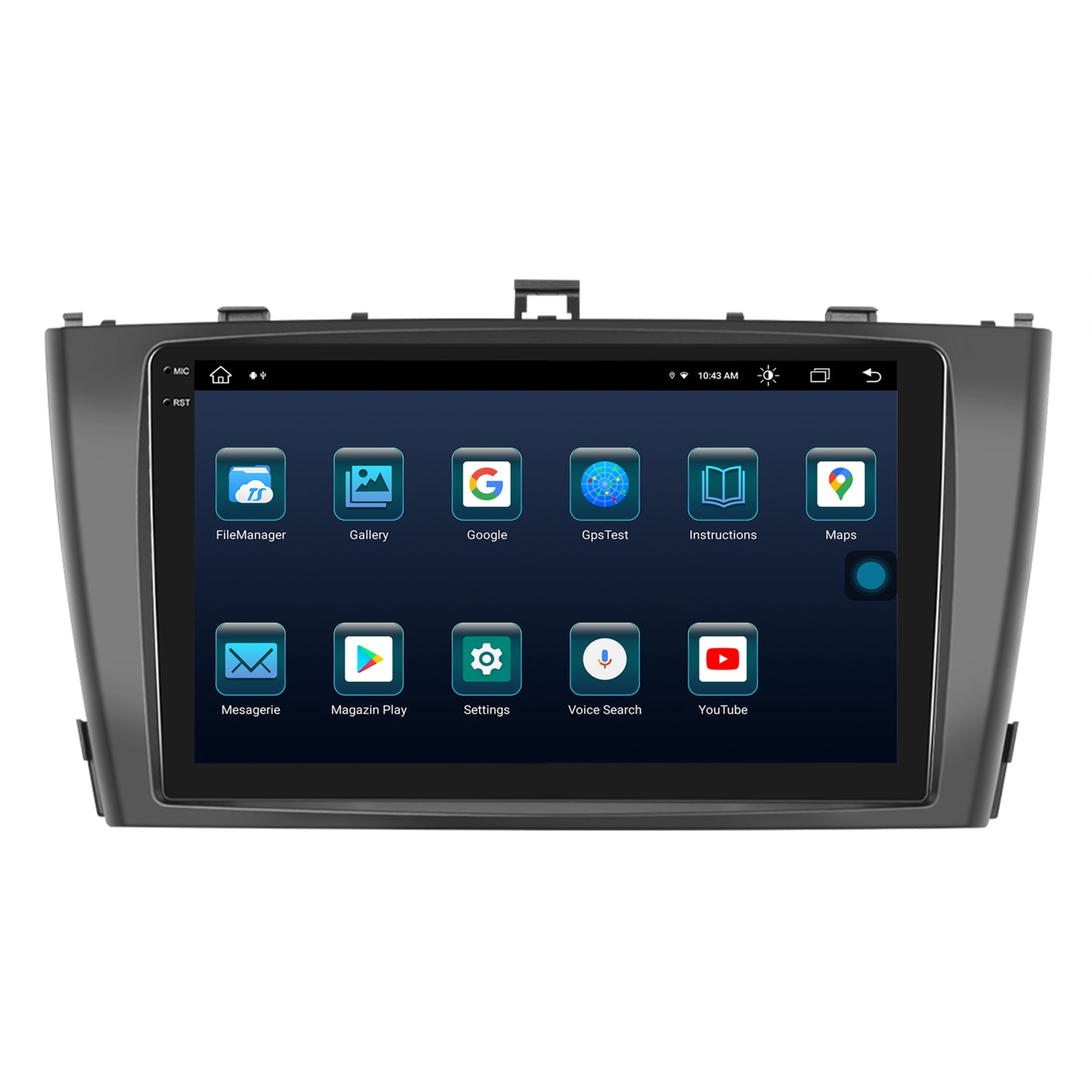 Navigatie Toyota Avensis (2009-2015), Android, X-Octacore / 8GB RAM + 256GB ROM, 9.5 Inch - AD-BGX9008+AD-BGRKIT093-B