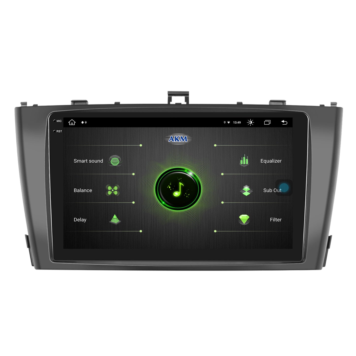 Navigatie Toyota Avensis (2009-2015), Android, X-Octacore / 8GB RAM + 256GB ROM, 9.5 Inch - AD-BGX9008+AD-BGRKIT093-B