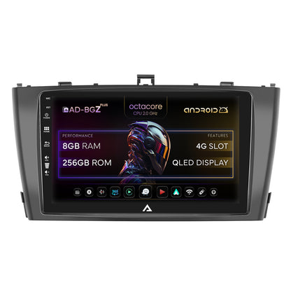 Navigatie Toyota Avensis (2009-2015), Android, Z-Octacore / 8GB RAM + 256GB ROM, 9 Inch - AD-BGZ9008+AD-BGRKIT093-B