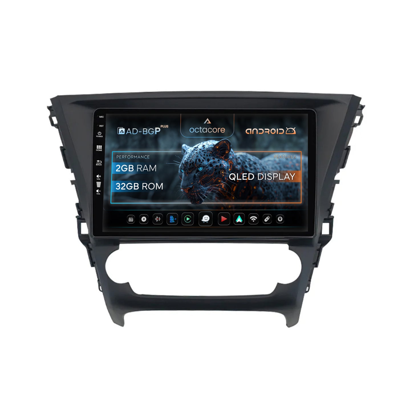 Navigatie Toyota Avensis (2015-2018), Android, P-Octacore / 2GB RAM + 32GB ROM, 10.1 Inch - AD-BGP10002+AD-BGRKIT063
