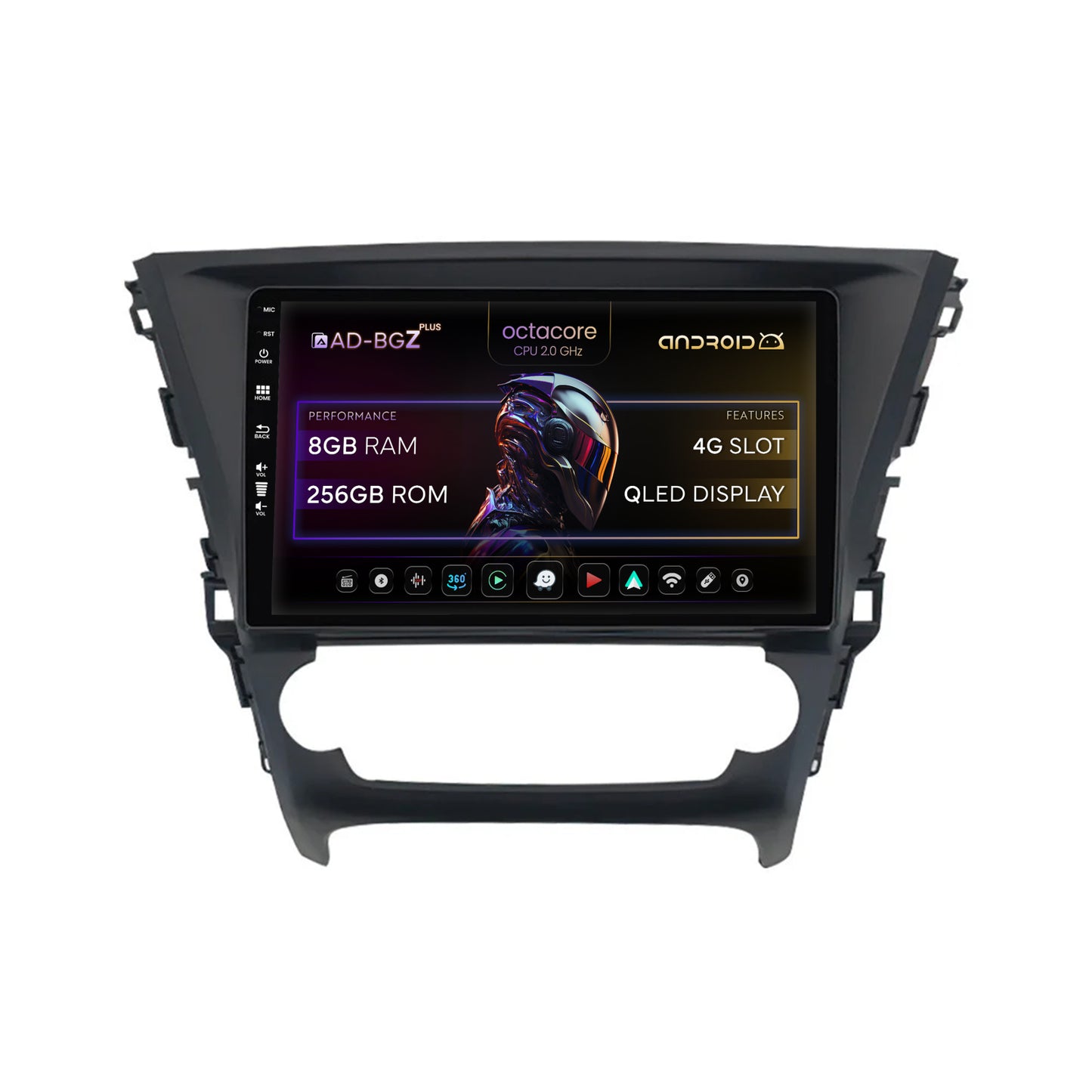 Navigatie Toyota Avensis (2015-2018), Android, Z-Octacore / 8GB RAM + 256GB ROM, 10.1 Inch - AD-BGZ10008+AD-BGRKIT063