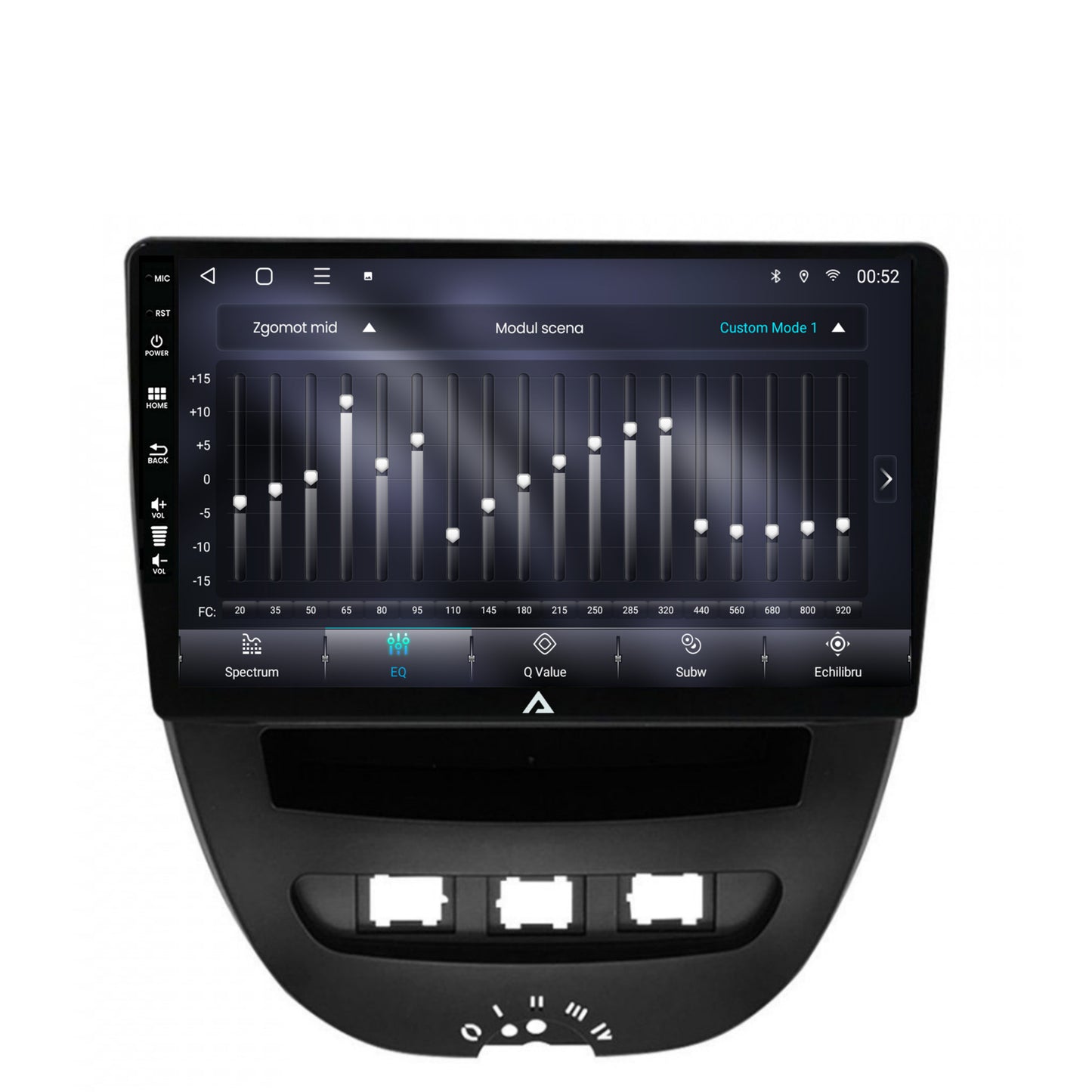 Navigatie Toyota AYGO / Citroen C1 (2005-2014), Android, E-Octacore / 2GB RAM + 32GB ROM, 10.1 Inch - AD-BGE9002+AD-BGRKIT099