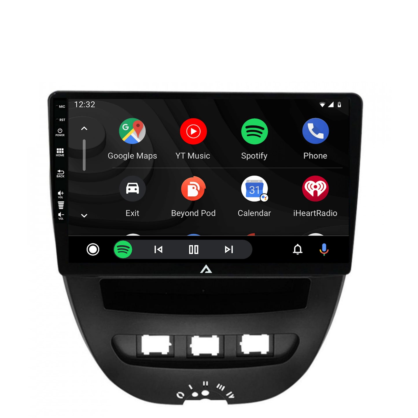 Navigatie Toyota AYGO / Citroen C1 (2005-2014), Android, A-Octacore / 4GB RAM + 64GB ROM, 10.1 Inch - AD-BGA9004+AD-BGRKIT099