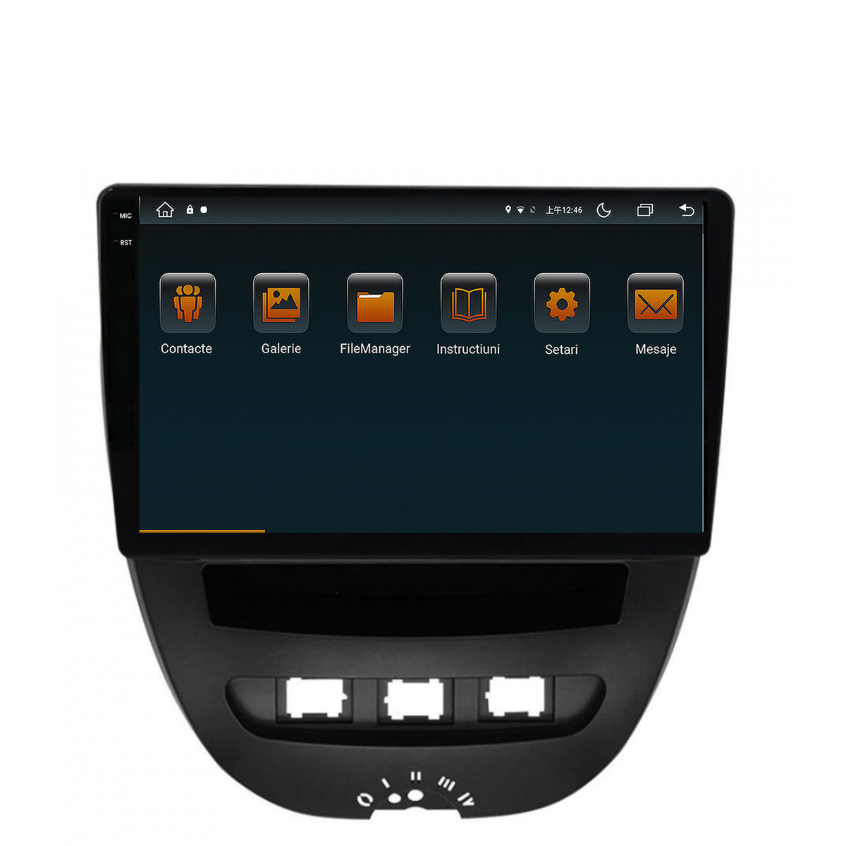 Navigatie Toyota AYGO / Citroen C1 (2005-2014), Android, V-Octacore / 4GB RAM + 64GB ROM, 10.36 Inch - AD-BGV9004+AD-BGRKIT099