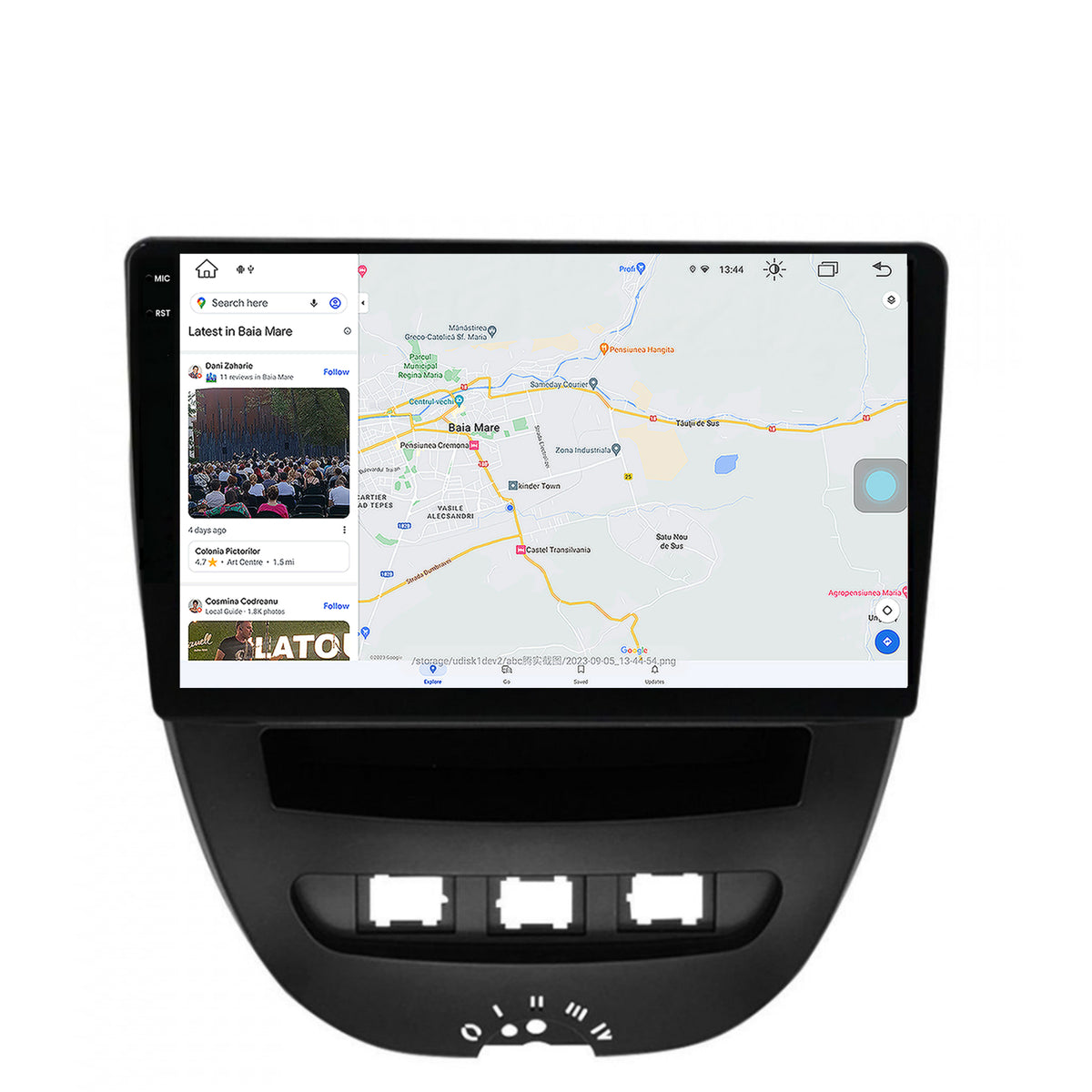 Navigatie Toyota AYGO / Citroen C1 (2005-2014), Android, V-Octacore / 4GB RAM + 64GB ROM, 10.36 Inch - AD-BGV9004+AD-BGRKIT099