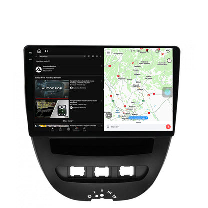 Navigatie Toyota AYGO / Citroen C1 (2005-2014), Android, X-Octacore / 8GB RAM + 256GB ROM, 10.36 Inch - AD-BGX9008+AD-BGRKIT099