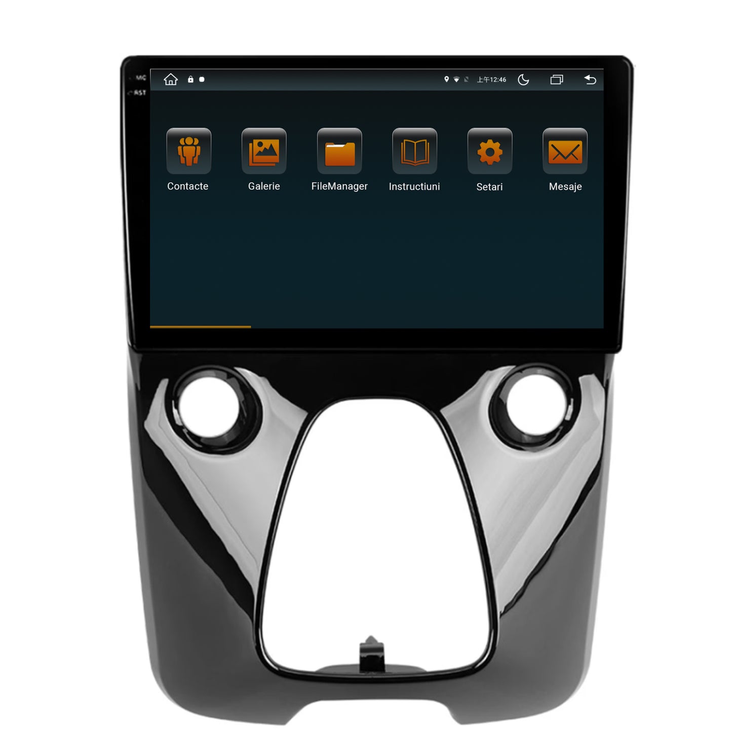 Navigatie Toyota AYGO (2014-2022), Android , V-Octacore / 4GB RAM + 64GB ROM, 9.5 Inch - AD-BGV9004+AD-BGRKIT088