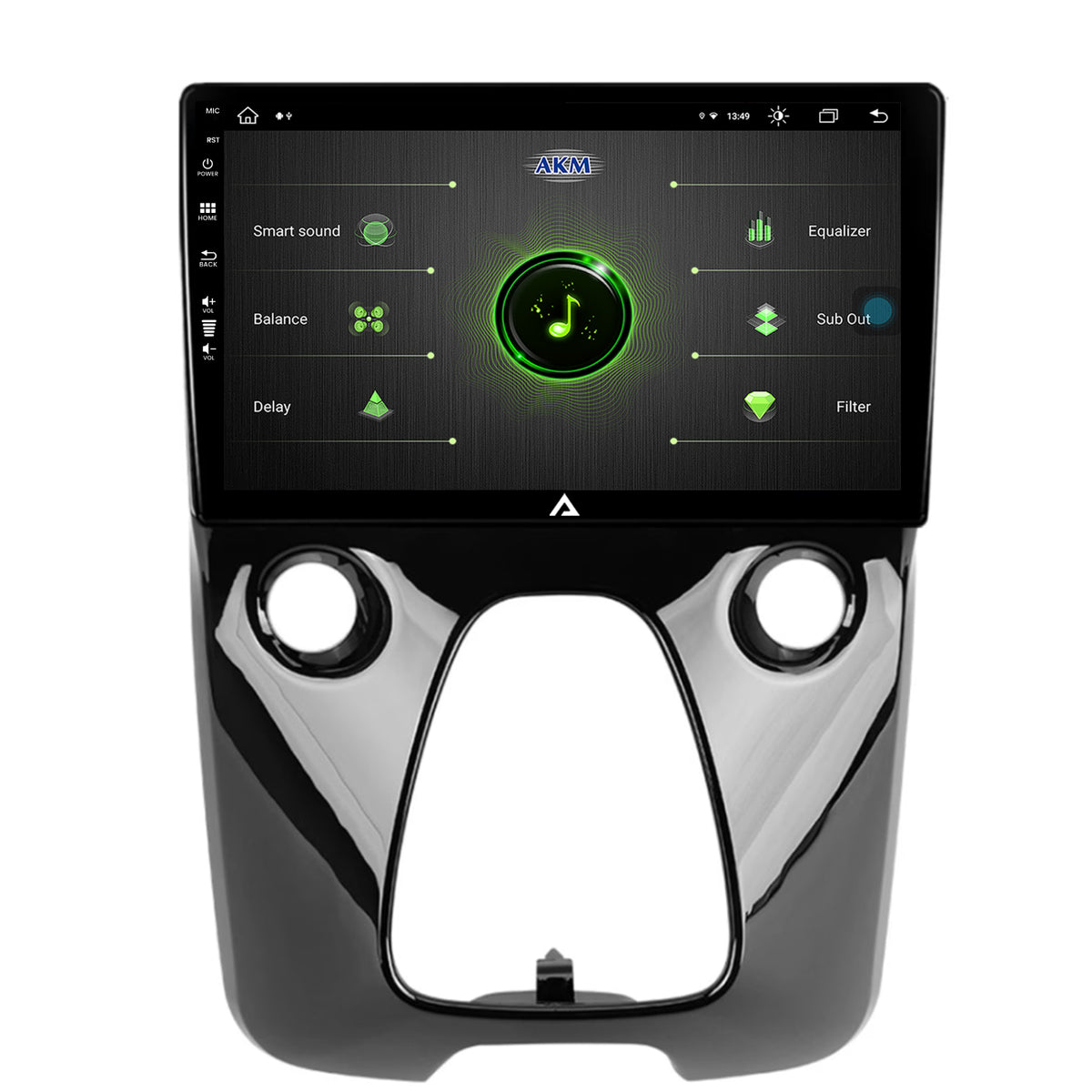 Navigatie Toyota AYGO (2014-2022), Android, Z-Octacore / 8GB RAM + 256GB ROM, 9 Inch - AD-BGZ9008+AD-BGRKIT088