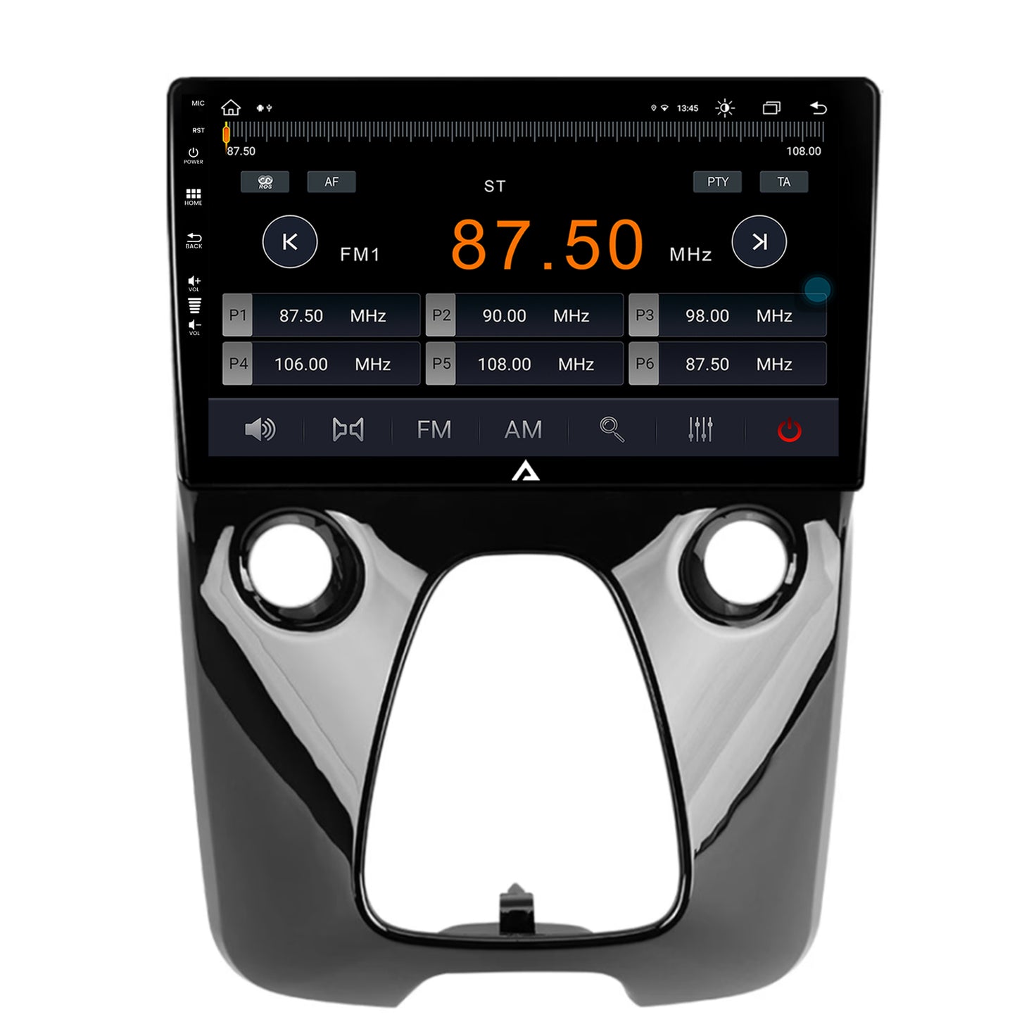 Navigatie Toyota AYGO (2014-2022), Android, Z-Octacore / 8GB RAM + 256GB ROM, 9 Inch - AD-BGZ9008+AD-BGRKIT088