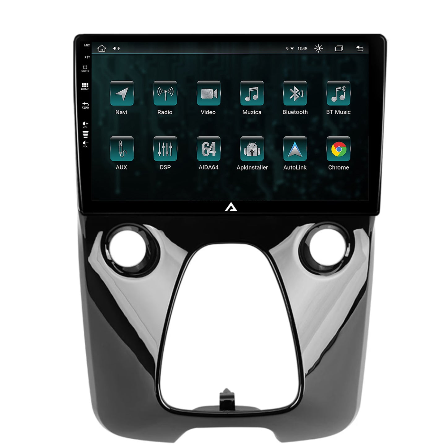 Navigatie Toyota AYGO (2014-2022), Android, Z-Octacore / 8GB RAM + 256GB ROM, 9 Inch - AD-BGZ9008+AD-BGRKIT088