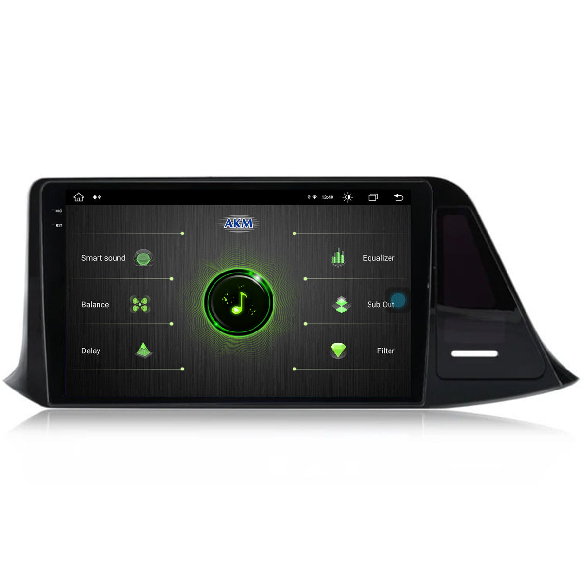 Navigatie Toyota C-HR (2016-2020), Android, X-Octacore / 8GB RAM + 256GB ROM, 9.5 Inch - AD-BGX9008+AD-BGRKIT074