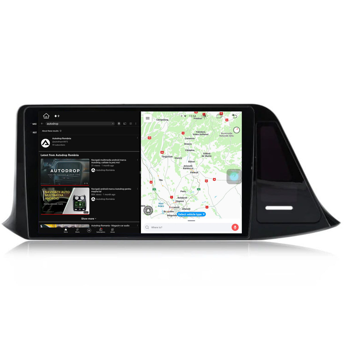 Navigatie Toyota C-HR (2016-2020), Android, X-Octacore / 8GB RAM + 256GB ROM, 9.5 Inch - AD-BGX9008+AD-BGRKIT074