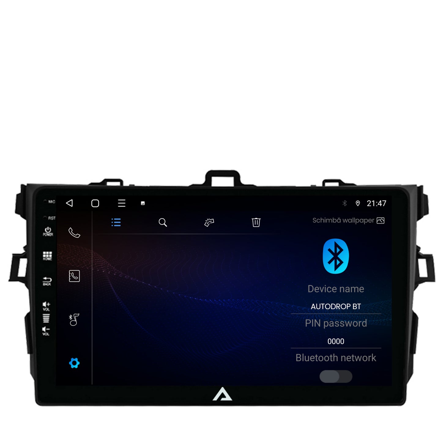 Navigatie Toyota Corolla (2007-2013), Android, P-Octacore / 2GB RAM + 32GB ROM, 9 Inch - AD-BGP9002+AD-BGRKIT091