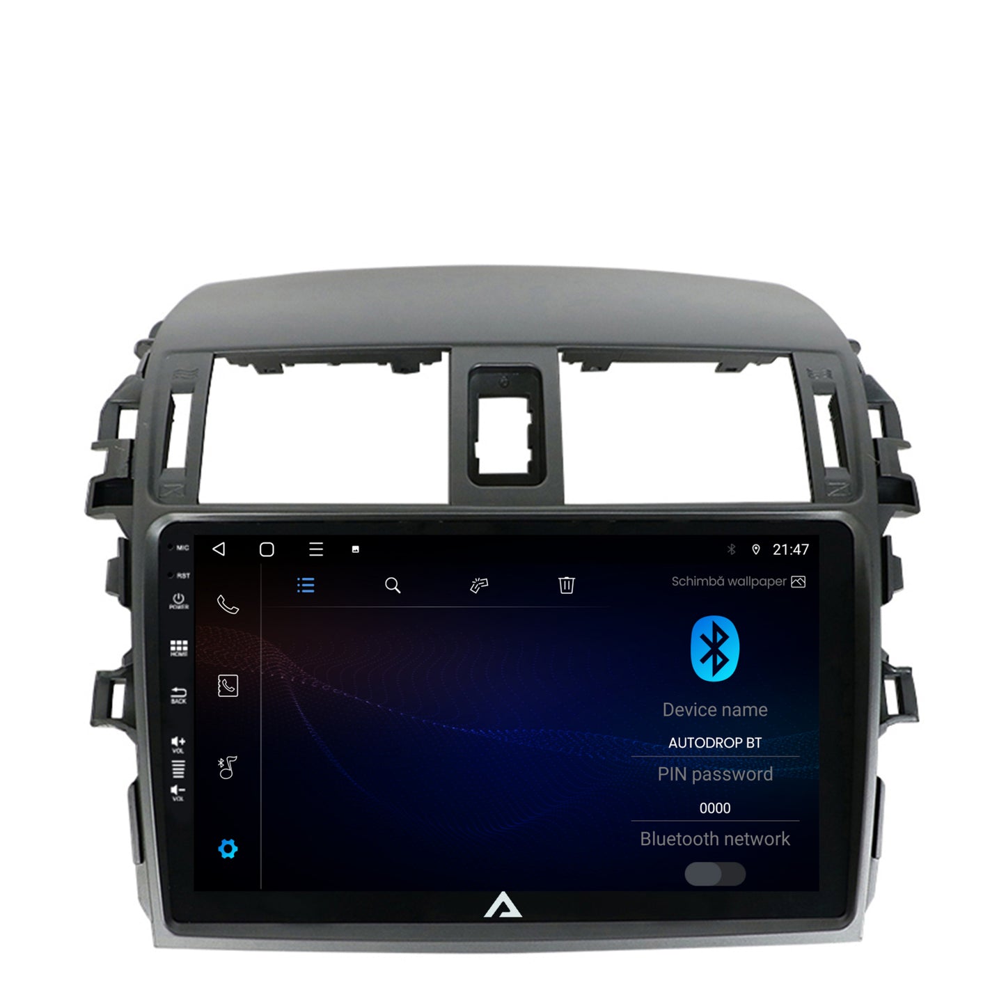 Navigatie Toyota Corolla (2007-2013), Android, P-Octacore / 2GB RAM + 32GB ROM, 9 Inch - AD-BGP9002+AD-BGRKIT067