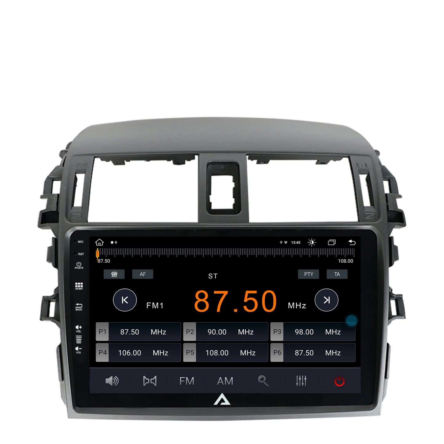 Navigatie Toyota Corolla (2007-2013), Android, Z-Octacore / 8GB RAM + 256GB ROM, 9 Inch - AD-BGZ9008+AD-BGRKIT067