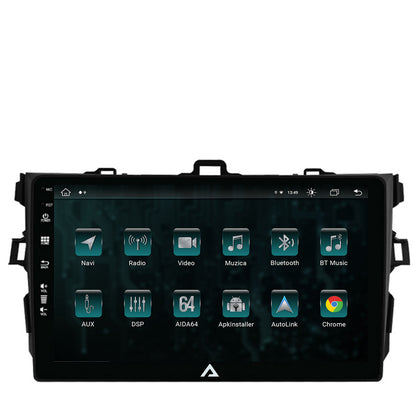 Navigatie Toyota Corolla (2007-2013), Android, Z-Octacore / 8GB RAM + 256GB ROM, 9 Inch - AD-BGZ9008+AD-BGRKIT091