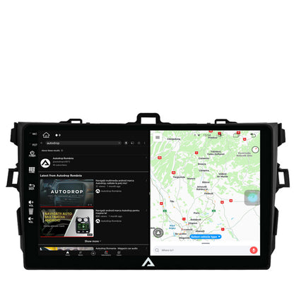 Navigatie Toyota Corolla (2007-2013), Android, Z-Octacore / 8GB RAM + 256GB ROM, 9 Inch - AD-BGZ9008+AD-BGRKIT091