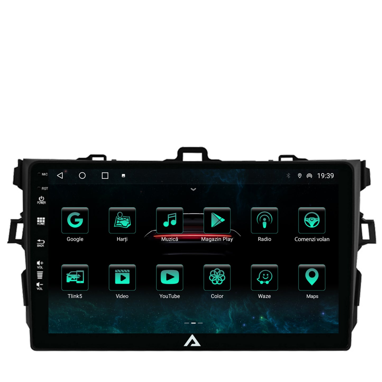 Navigatie Toyota Corolla (2007-2013), Android, A-Octacore / 4GB RAM + 64GB ROM, 9 Inch - AD-BGA9004+AD-BGRKIT091