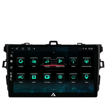 Navigatie Toyota Corolla (2007-2013), Android, A-Octacore / 4GB RAM + 64GB ROM, 9 Inch - AD-BGA9004+AD-BGRKIT091
