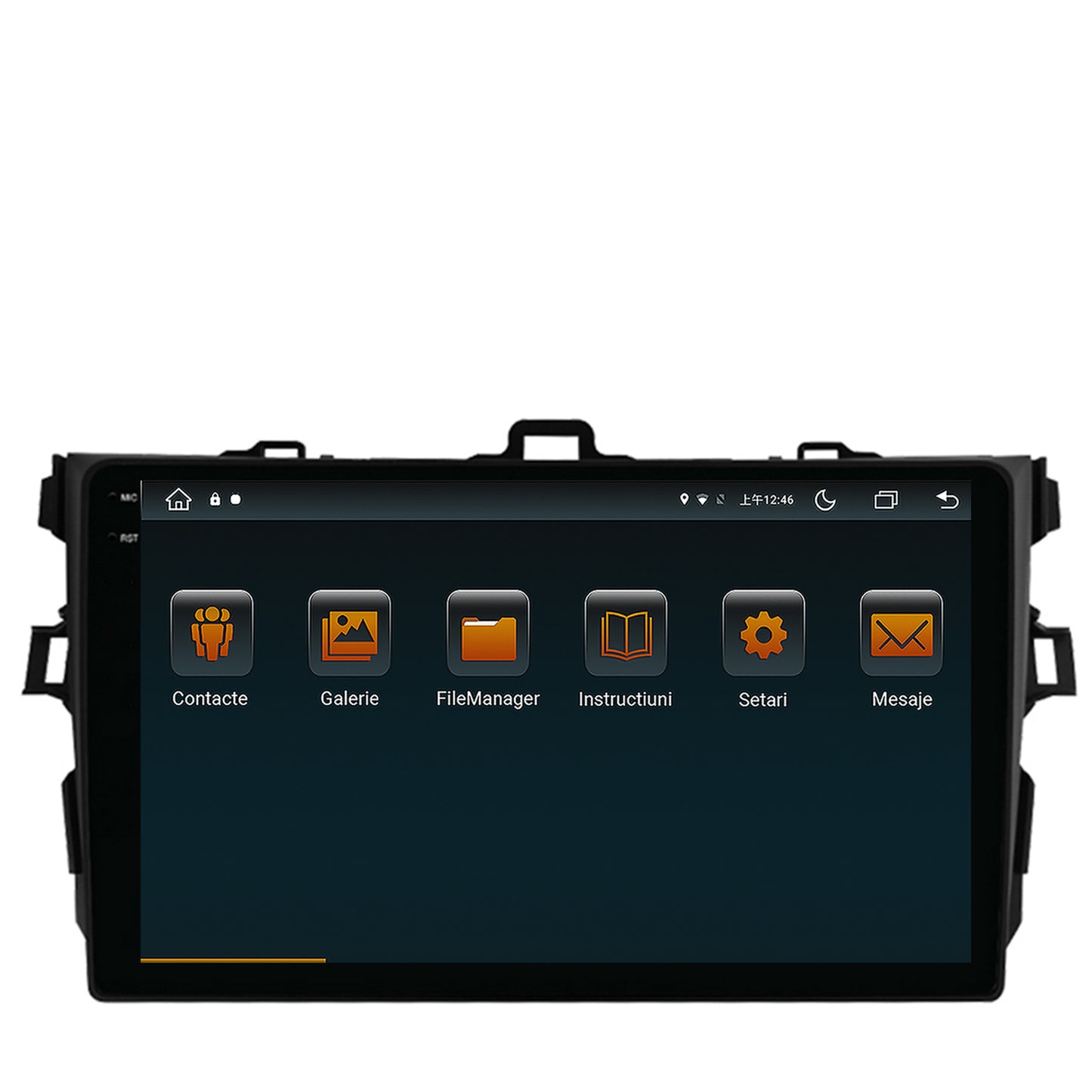 Navigatie Toyota Corolla (2007-2013), Android, V-Octacore / 4GB RAM + 64GB ROM, 9.5 Inch - AD-BGV9004+AD-BGRKIT091