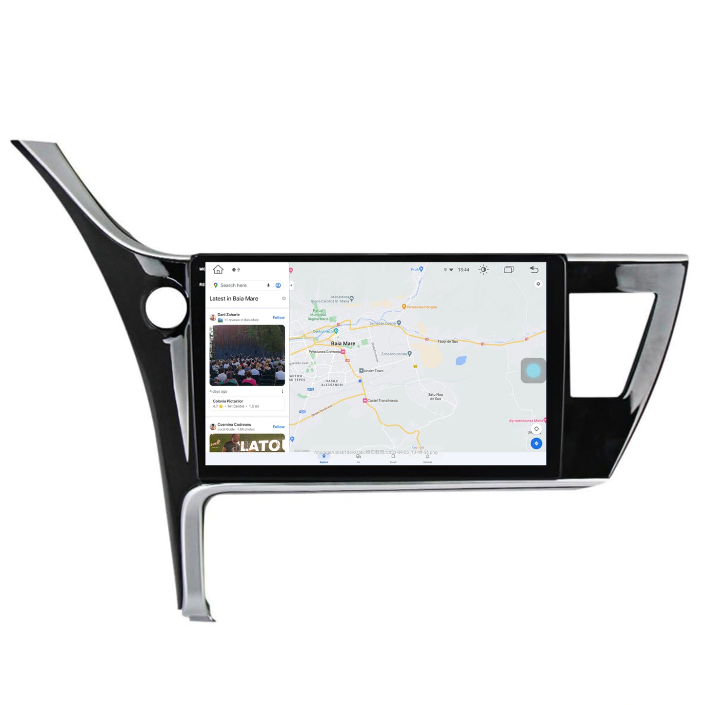 Navigatie Toyota Corolla / Auris (2017-2020), Android, V-Octacore / 4GB RAM + 64GB ROM, 10.36 Inch - AD-BGV10004+AD-BGRKIT079