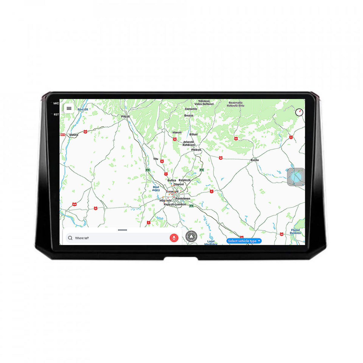 Navigatie Toyota Corolla (2019-2023), Android, V-Octacore / 4GB RAM + 64GB ROM, 10.36 Inch - AD-BGV10004+AD-BGRKIT059