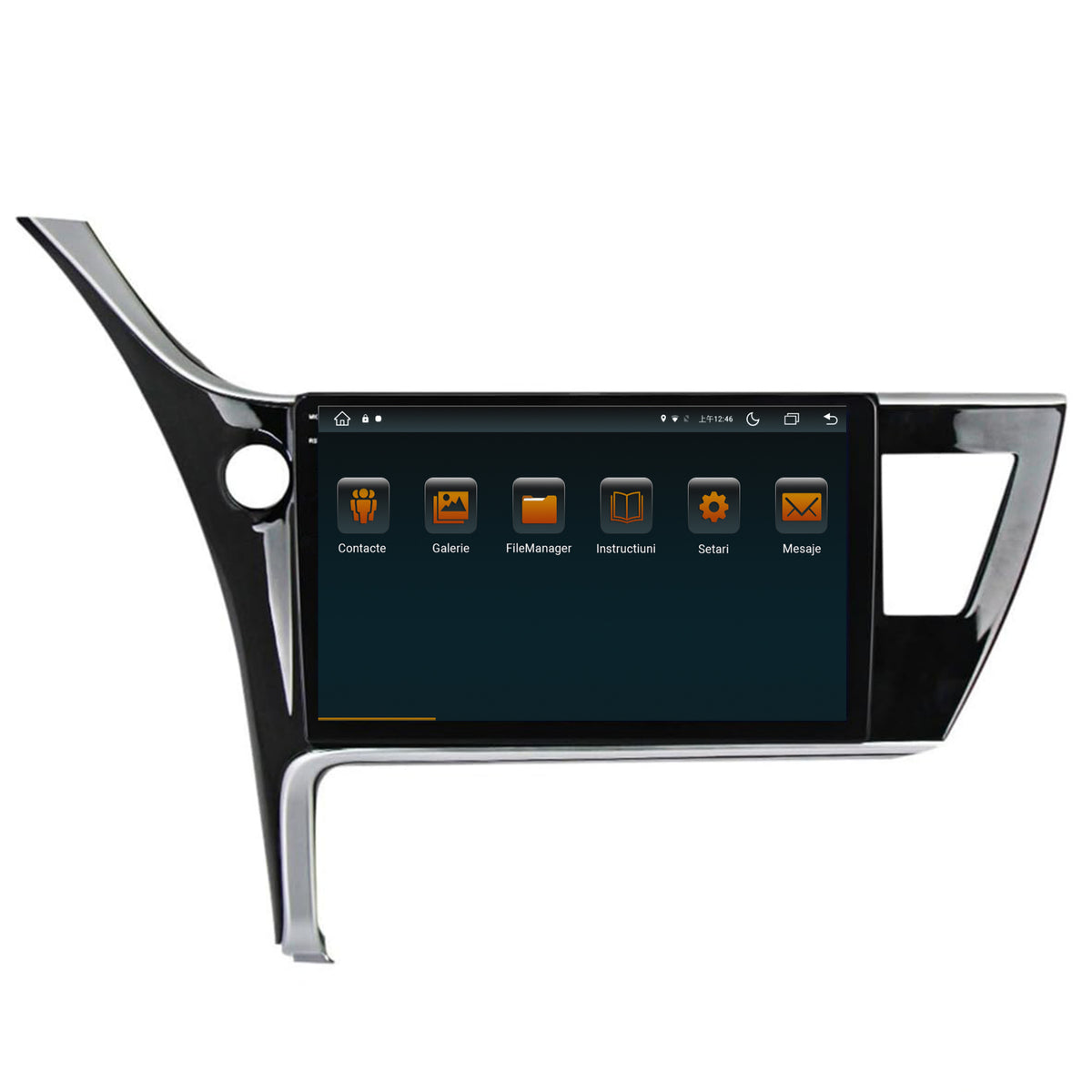 Navigatie Toyota Corolla / Auris (2017-2020), Android, V-Octacore / 4GB RAM + 64GB ROM, 10.36 Inch - AD-BGV10004+AD-BGRKIT079