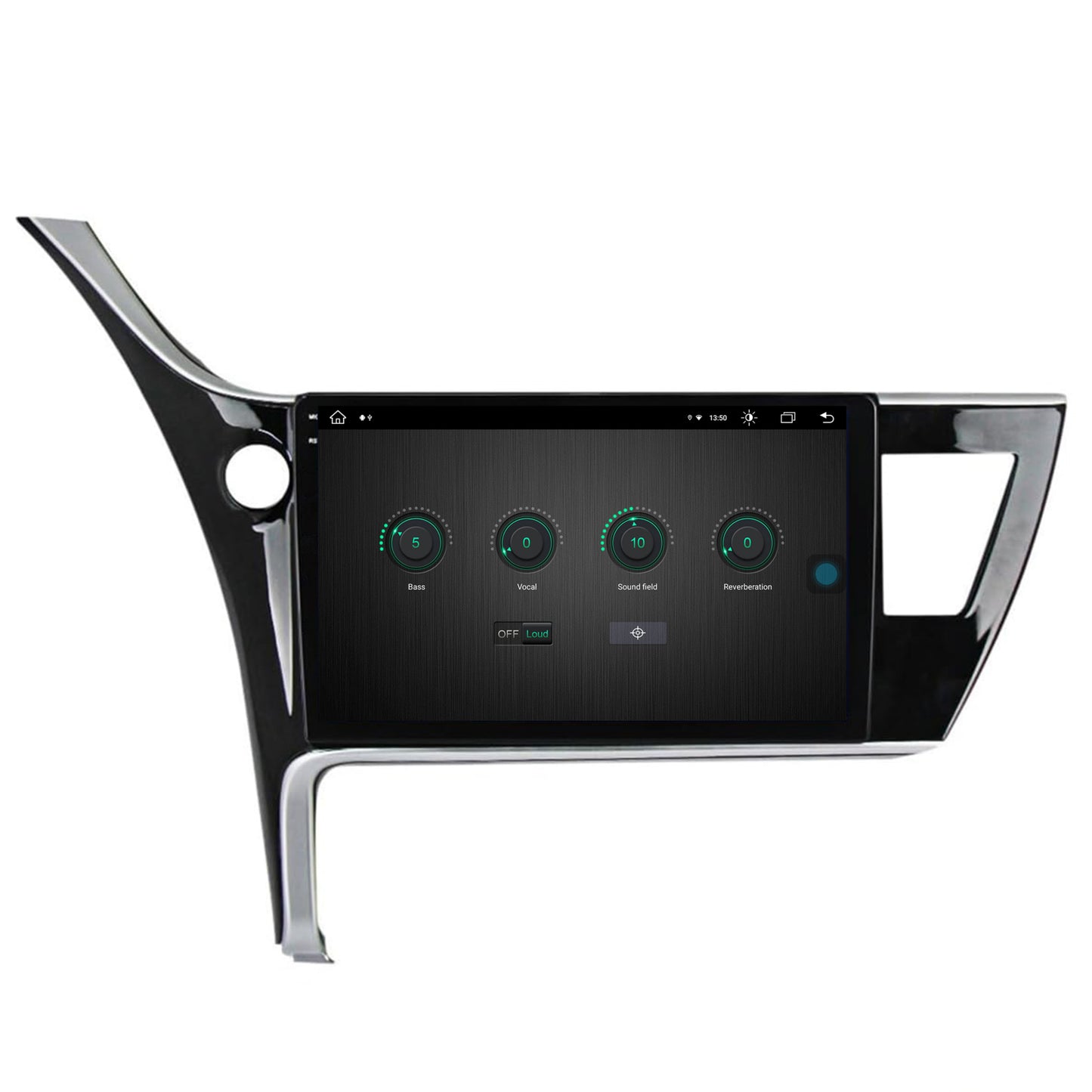 Navigatie Toyota Corolla / Auris (2017-2020), Android, V-Octacore / 4GB RAM + 64GB ROM, 10.36 Inch - AD-BGV10004+AD-BGRKIT079