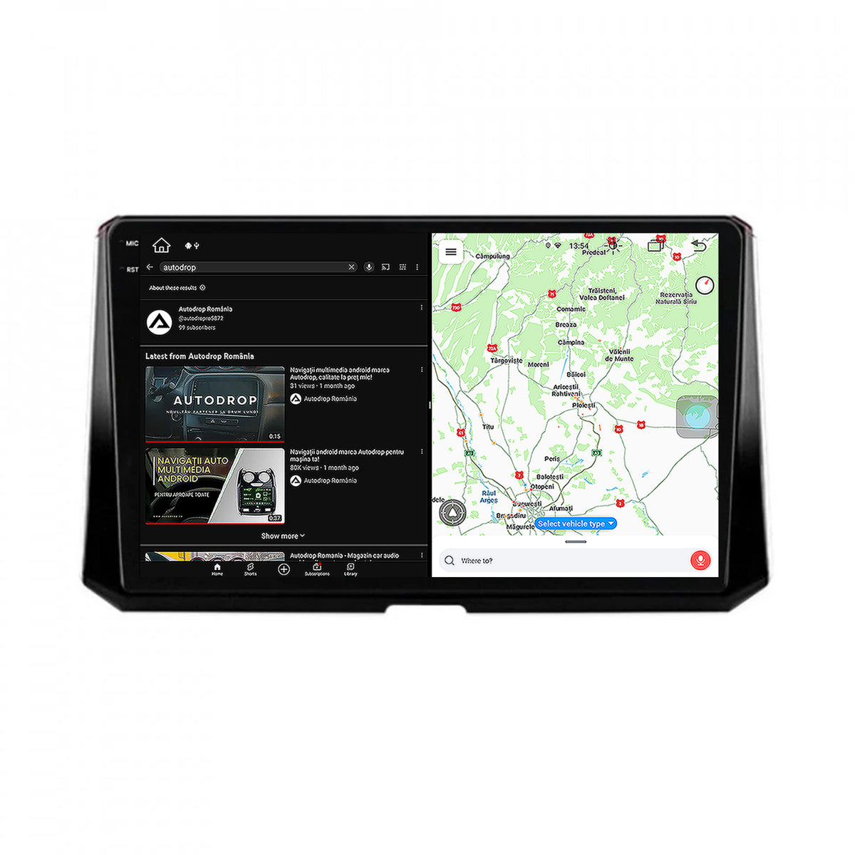 Navigatie Toyota Corolla (2019-2023), Android, V-Octacore / 4GB RAM + 64GB ROM, 10.36 Inch - AD-BGV10004+AD-BGRKIT059