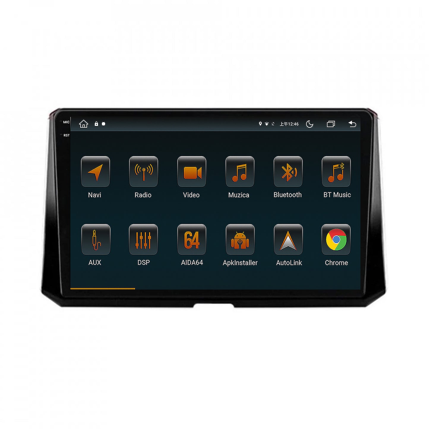 Navigatie Toyota Corolla (2019-2023), Android, V-Octacore / 4GB RAM + 64GB ROM, 10.36 Inch - AD-BGV10004+AD-BGRKIT059