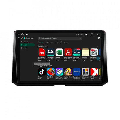 Navigatie Toyota Corolla (2019-2023), Android, X-Octacore / 8GB RAM + 256GB ROM, 10.36 Inch - AD-BGX10008+AD-BGRKIT059