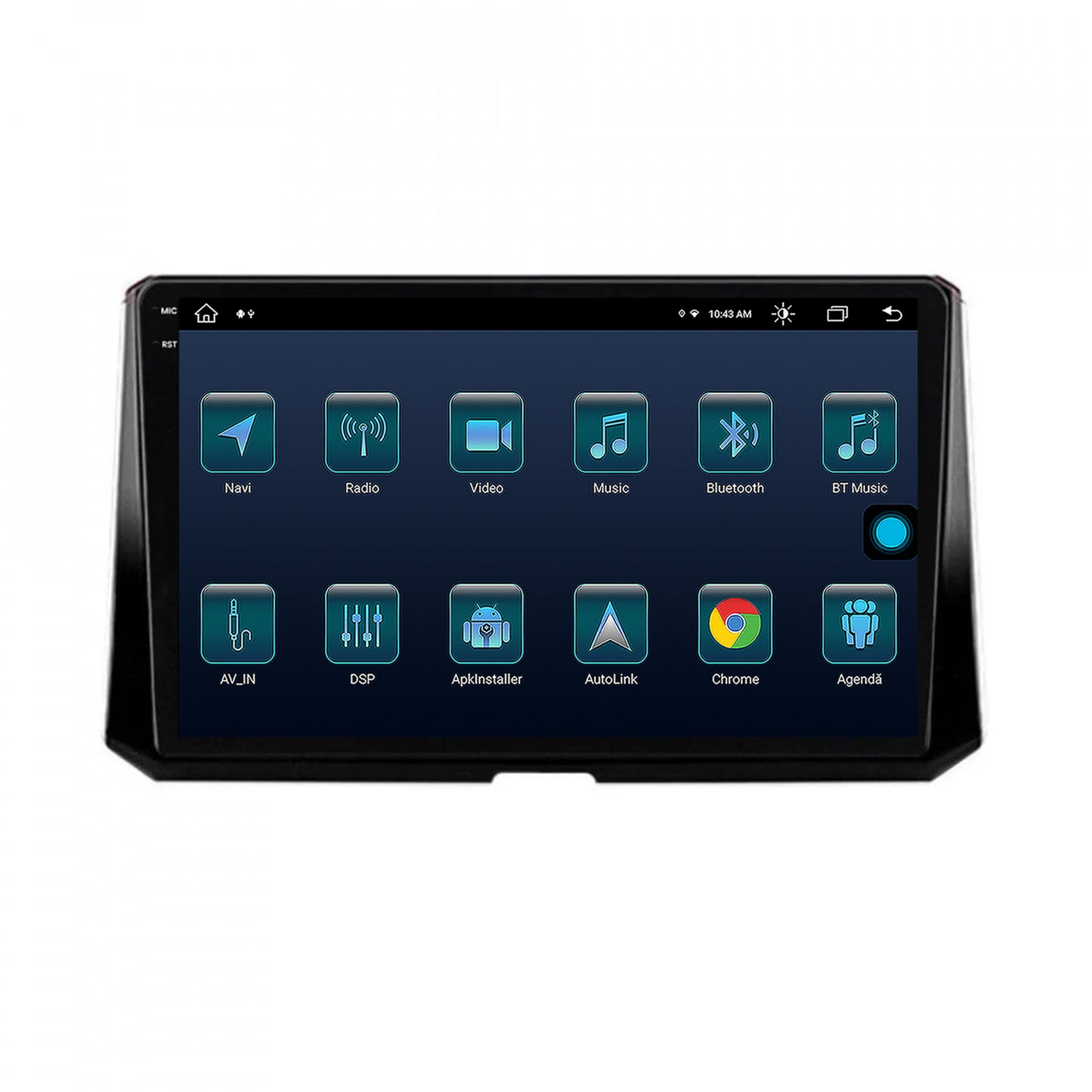 Navigatie Toyota Corolla (2019-2023), Android, X-Octacore / 8GB RAM + 256GB ROM, 10.36 Inch - AD-BGX10008+AD-BGRKIT059