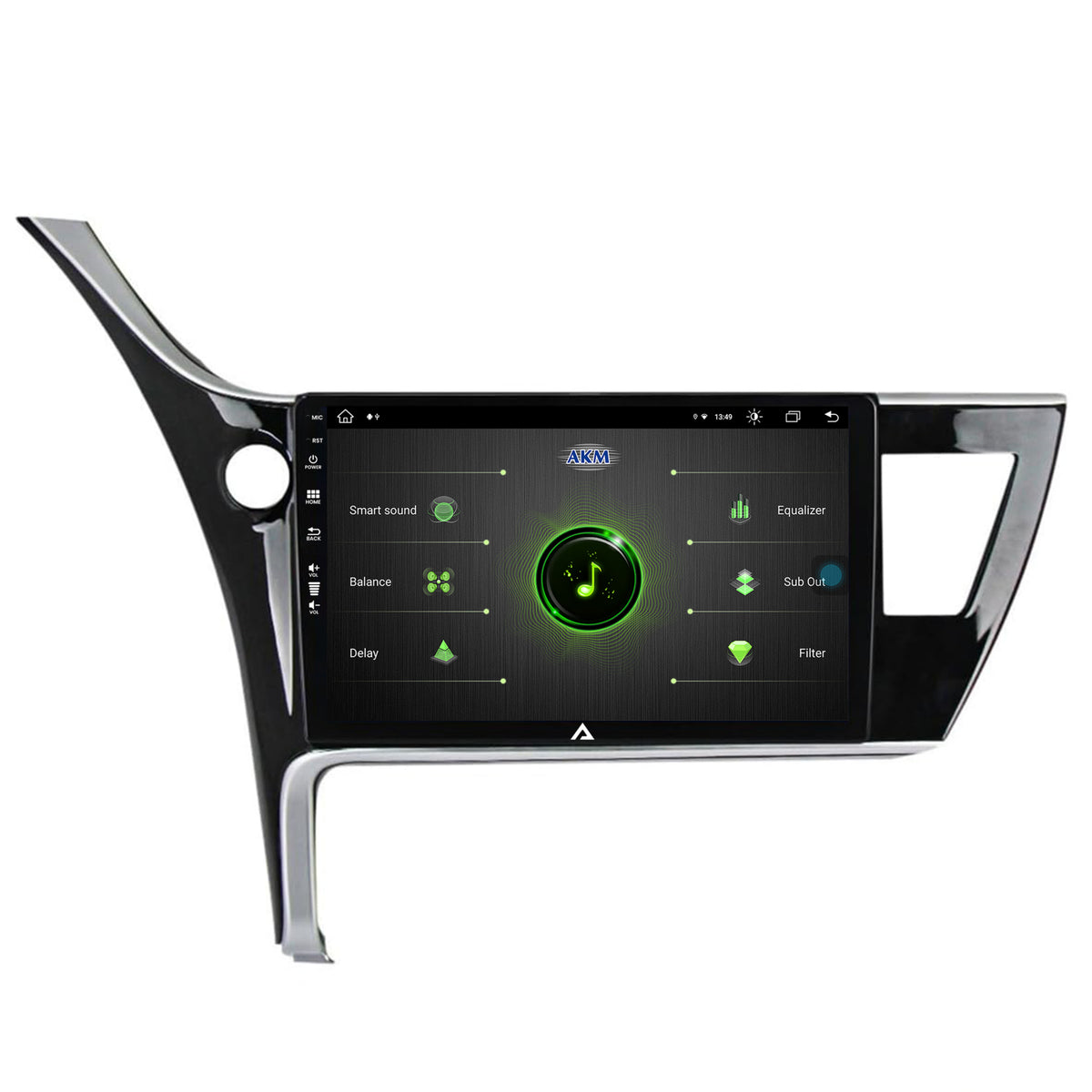 Navigatie Toyota Corolla / Auris (2017-2020), Android, Z-Octacore / 8GB RAM + 256GB ROM, 10.1 Inch - AD-BGZ10008+AD-BGRKIT079