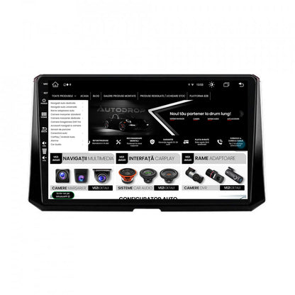 Navigatie Toyota Corolla (2019-2023), Android, Z-Octacore / 8GB RAM + 256GB ROM, 10.1 Inch - AD-BGZ10008+AD-BGRKIT059