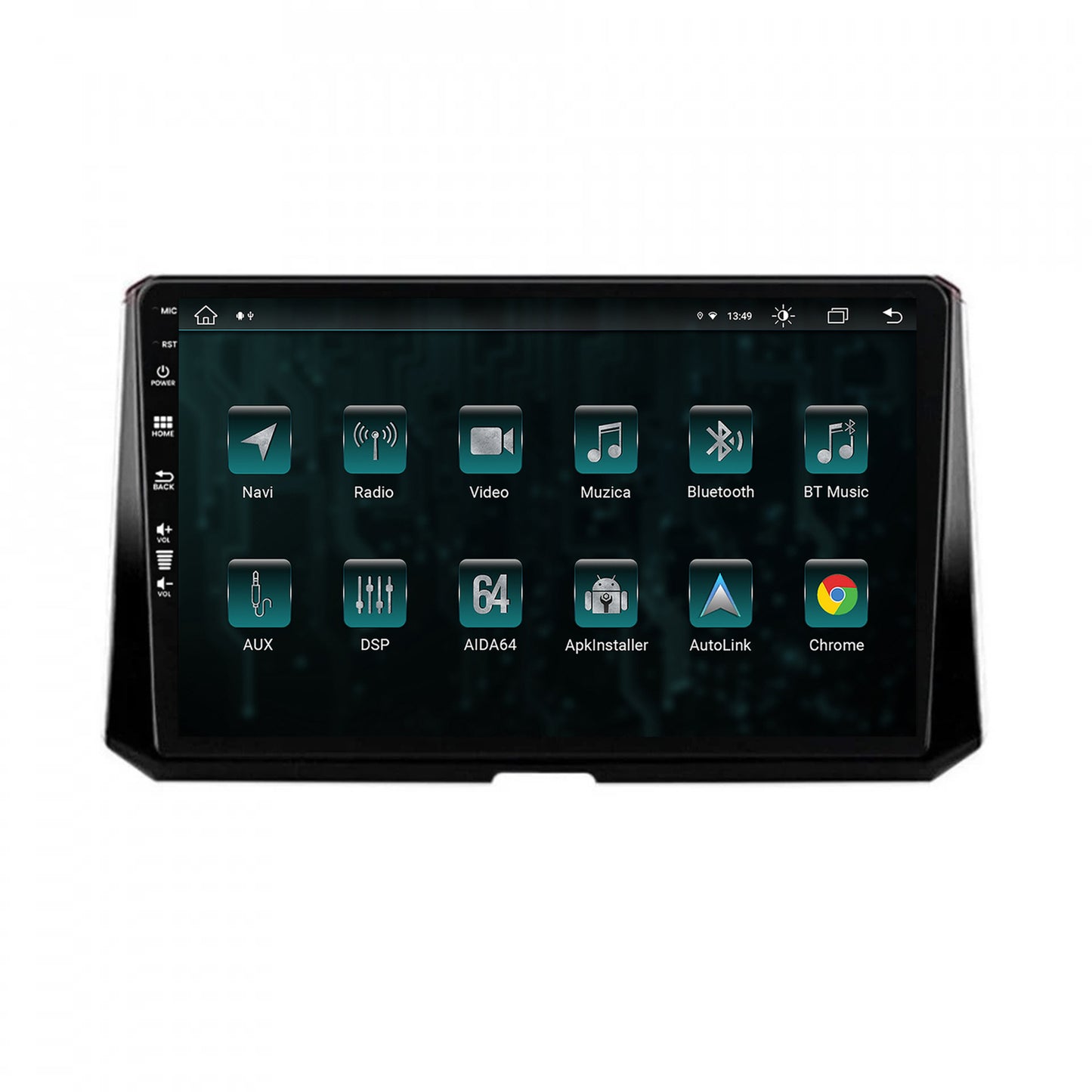 Navigatie Toyota Corolla (2019-2023), Android, Z-Octacore / 8GB RAM + 256GB ROM, 10.1 Inch - AD-BGZ10008+AD-BGRKIT059