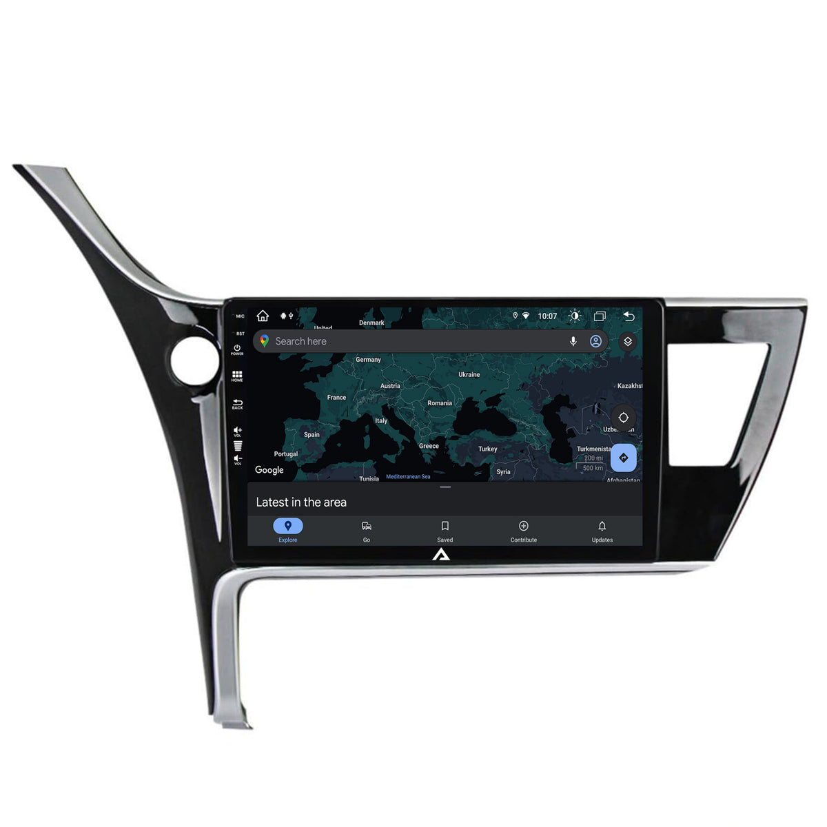 Navigatie Toyota Corolla / Auris (2017-2020), Android, Z-Octacore / 8GB RAM + 256GB ROM, 10.1 Inch - AD-BGZ10008+AD-BGRKIT079