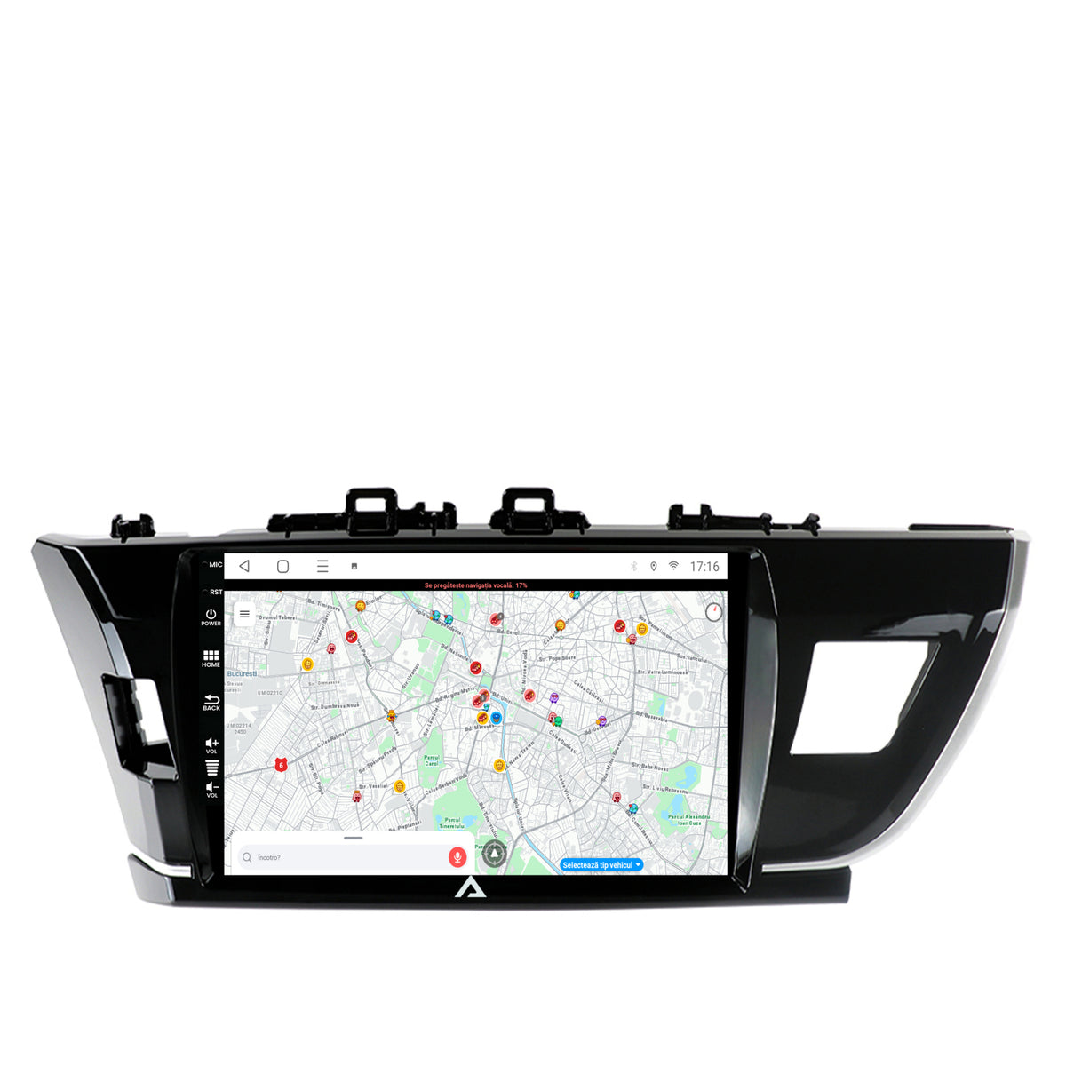 Navigatie Toyota Corolla (2012-2016), Android, P-Octacore / 2GB RAM + 32GB ROM, 10.1 Inch - AD-BGP10002+AD-BGRKIT076