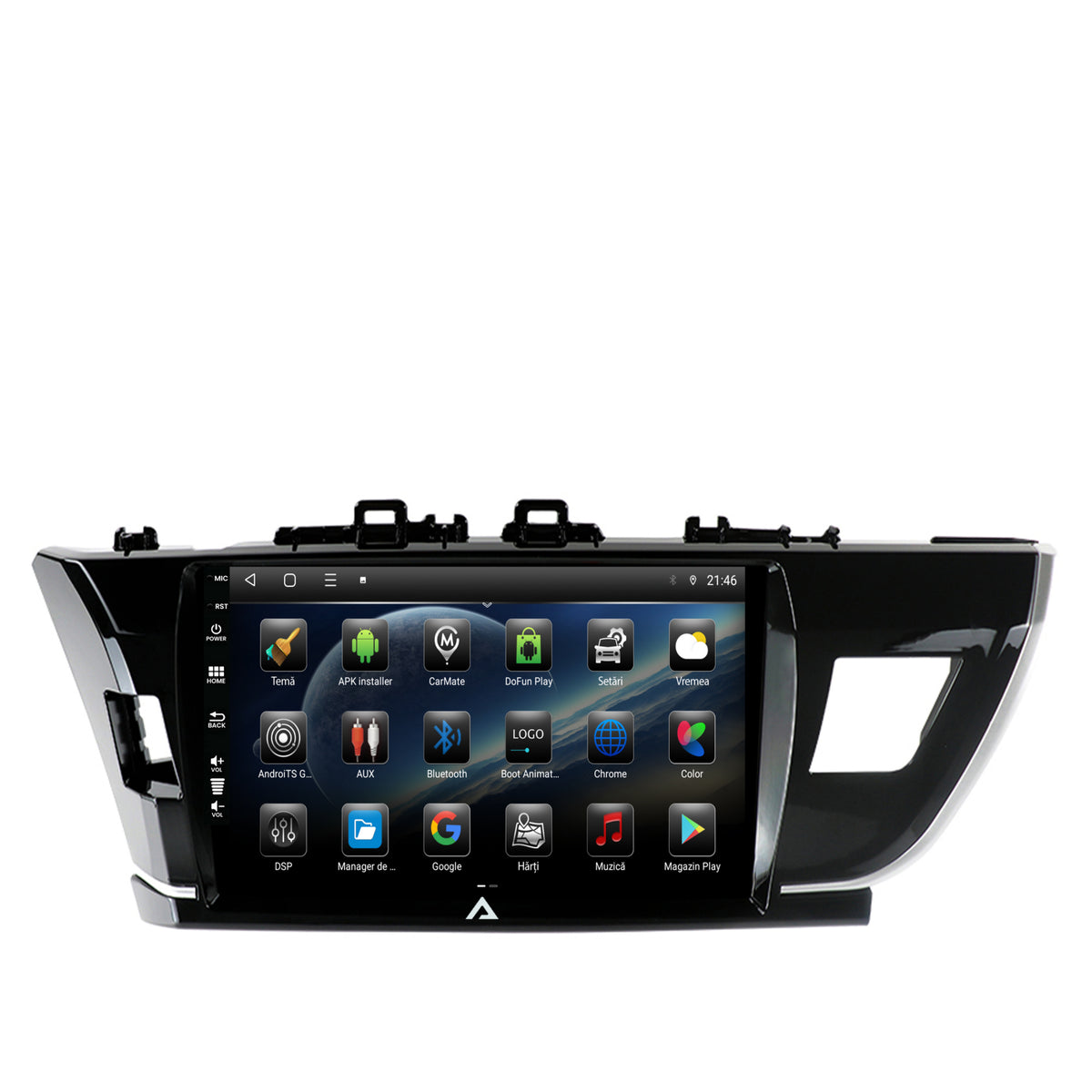 Navigatie Toyota Corolla (2012-2016), Android, P-Octacore / 2GB RAM + 32GB ROM, 10.1 Inch - AD-BGP10002+AD-BGRKIT076