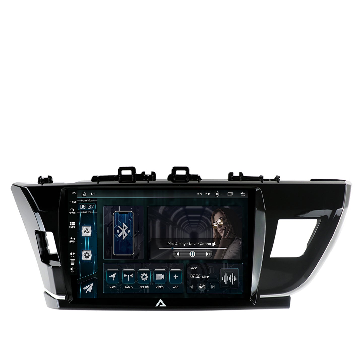 Navigatie Toyota Corolla (2012-2016), Android, Z-Octacore / 8GB RAM + 256GB ROM, 10.1 Inch - AD-BGZ10008+AD-BGRKIT076