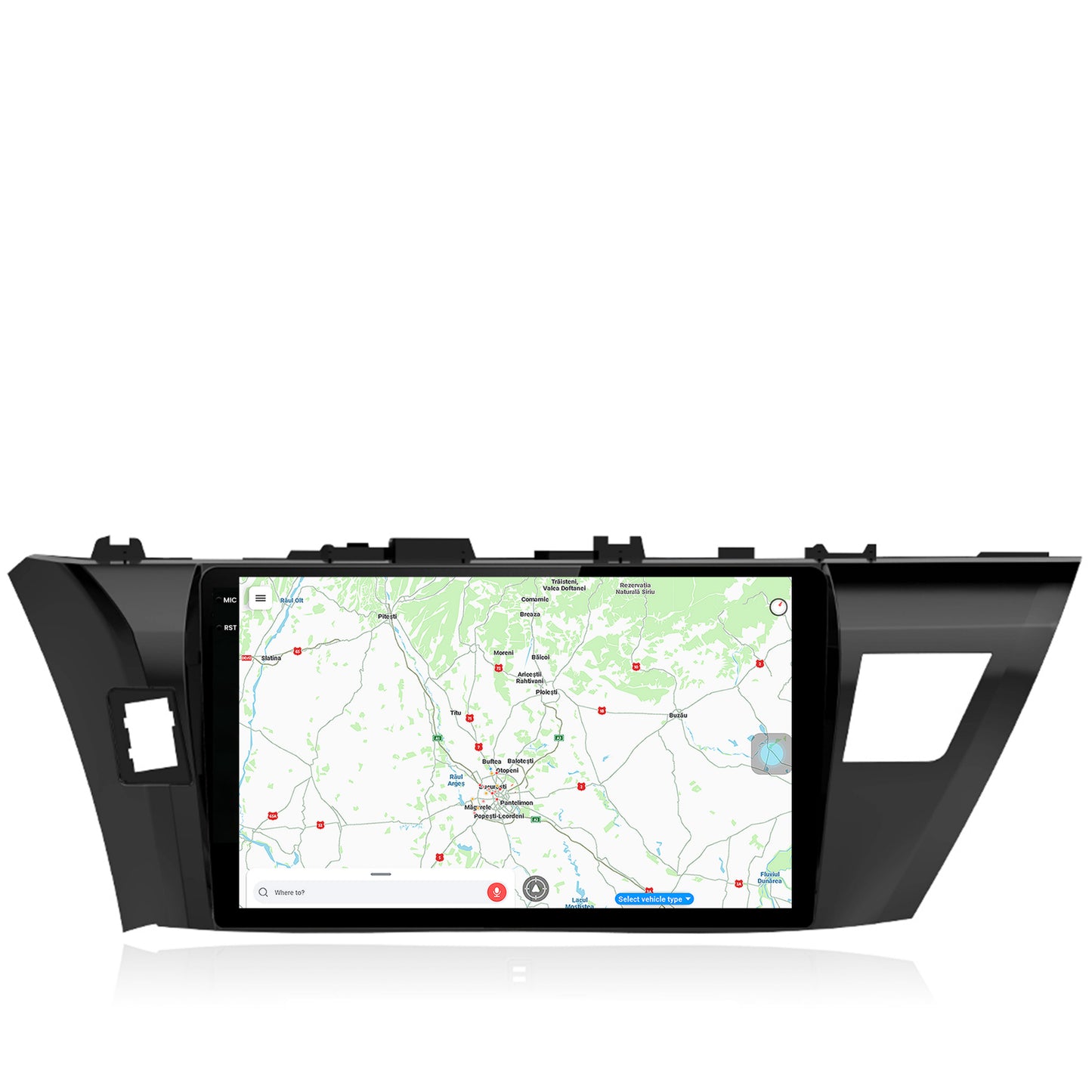 Navigatie Toyota Corolla (2012-2016), Android, V-Octacore / 4GB RAM + 64GB ROM, 10.36 Inch - AD-BGV10004+AD-BGRKIT058