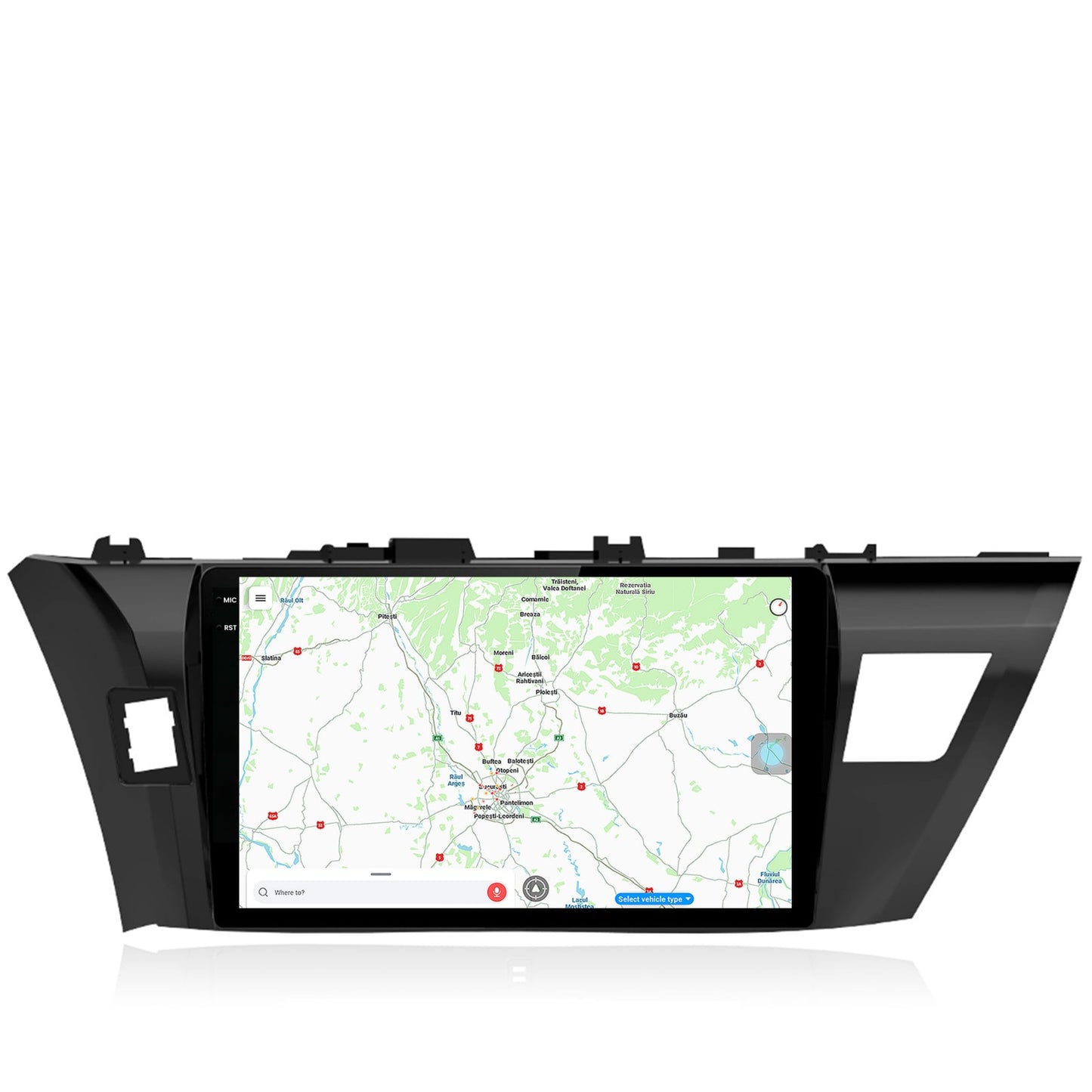 Navigatie Toyota Corolla (2012-2016), Android, V-Octacore / 4GB RAM + 64GB ROM, 10.36 Inch - AD-BGV10004+AD-BGRKIT076