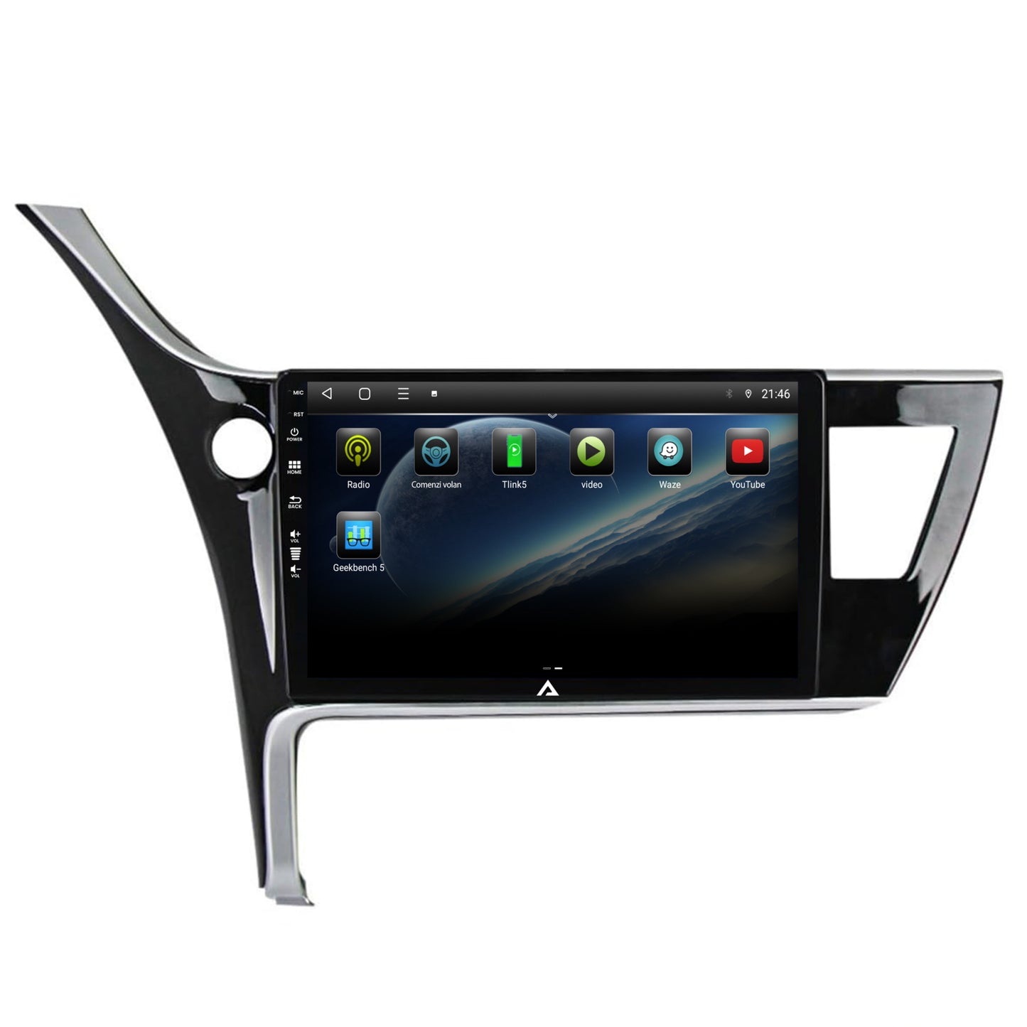 Navigatie Toyota Corolla / Auris (2017-2020), Android, P-Octacore / 2GB RAM + 32GB ROM, 10.1 Inch - AD-BGP10002+AD-BGRKIT079