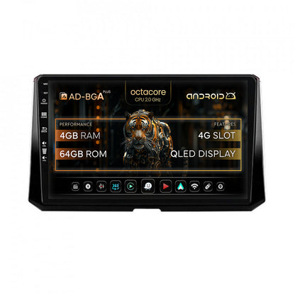 Navigatie Toyota Corolla (2019-2023), Android, A-Octacore / 4GB RAM + 64GB ROM, 10.1 Inch - AD-BGA10004+AD-BGRKIT059