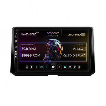 Navigatie Toyota Corolla (2019-2023), Android, Z-Octacore / 8GB RAM + 256GB ROM, 10.1 Inch - AD-BGZ10008+AD-BGRKIT059
