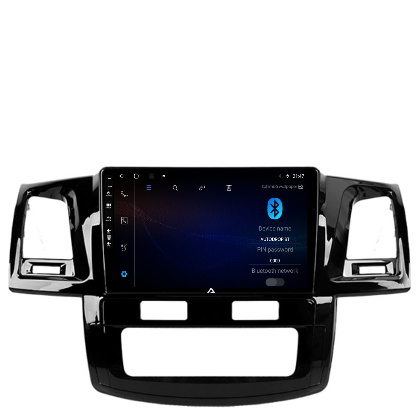 Navigatie Toyota Hilux (2008-2014), Android, P-Octacore / 2GB RAM + 32GB ROM, 9 Inch - AD-BGP9002+AD-BGRKIT081