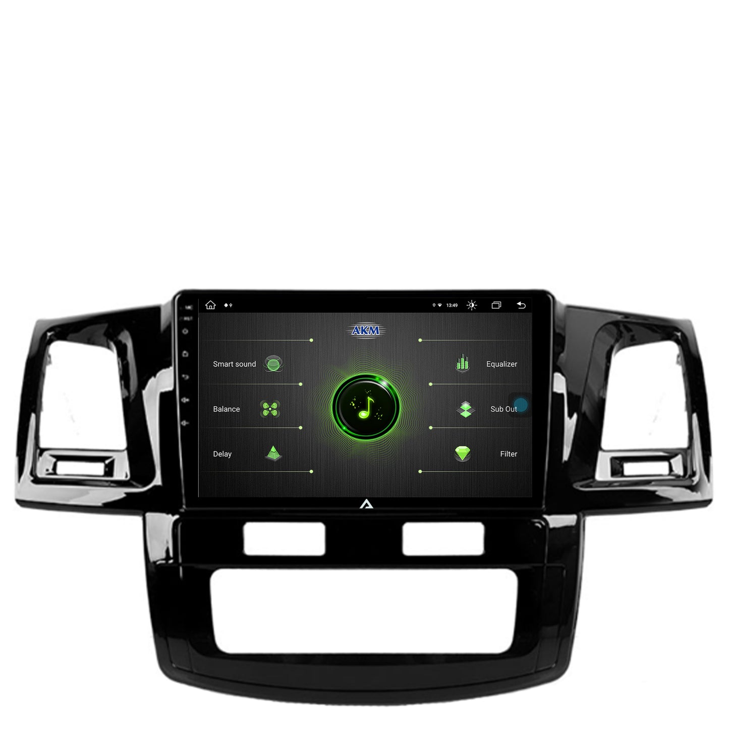 Navigatie Toyota Hilux (2008-2014), Android, Z-Octacore / 8GB RAM + 256GB ROM, 9 Inch - AD-BGZ9008+AD-BGRKIT081